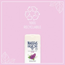 Gel Douche lilas LE PETIT MARSEILLAIS le flacon de 250 ml