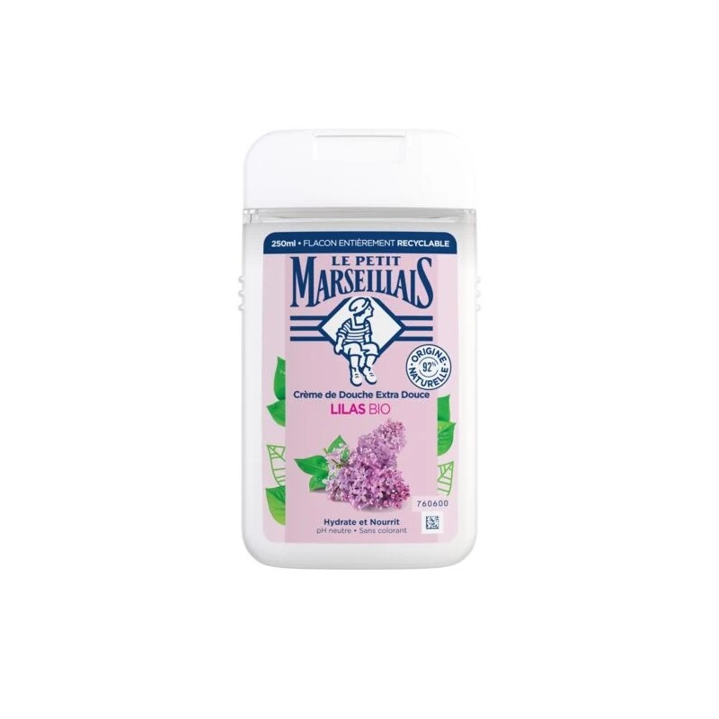 Gel Douche lilas LE PETIT MARSEILLAIS le flacon de 250 ml