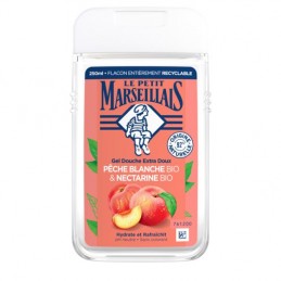 Gel Douche Extra Doux Hydrate Et Rafraîchit Pêche Blanche & Nectarine Bio LE PETIT MARSEILLAIS
le flacon de 250mL