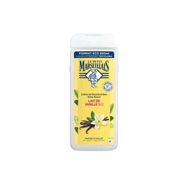 Gel Douche lait de vanille