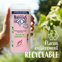 Gel Douche fleur de cerisier LE PETIT MARSEILLAIS
le flacon de 650mL