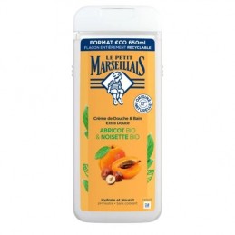 LE PETIT MARSEILLAIS Aprikoosi hasselpähkinä suihkugeeli
650ml pullo