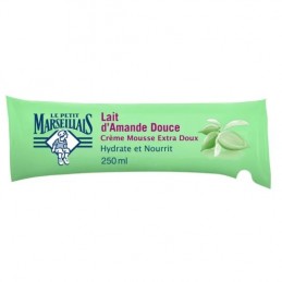 Savon liquide Recharge au lait d'Amande douce LE PETIT MARSEILLAIS
le berlingot de 250mL