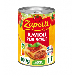 ZAPETTI pure beef ravioli...