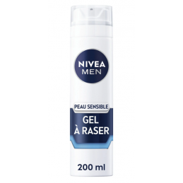 刮鬍凝膠敏感肌膚洋甘菊 0% 酒精 NIVEA