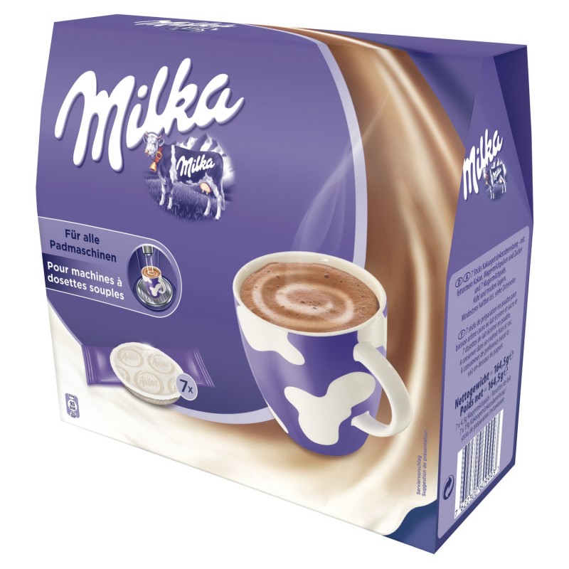 Café dosettes sticks/lait MILKA