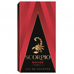 eau de toilette ESCORPIO rojo