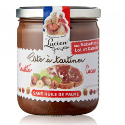 Crema de cacao y avellanas...