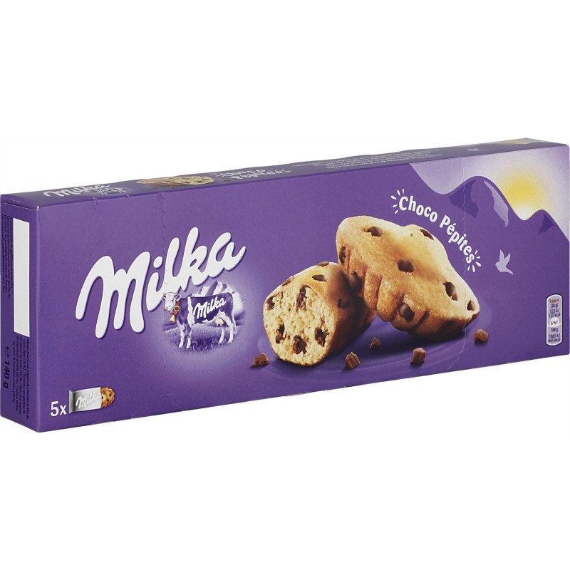 Gâteaux pépites chocolat au lait MILKA