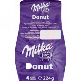 MILKA milk chocolate donuts