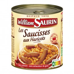 Sausages with beans WILLIAM...