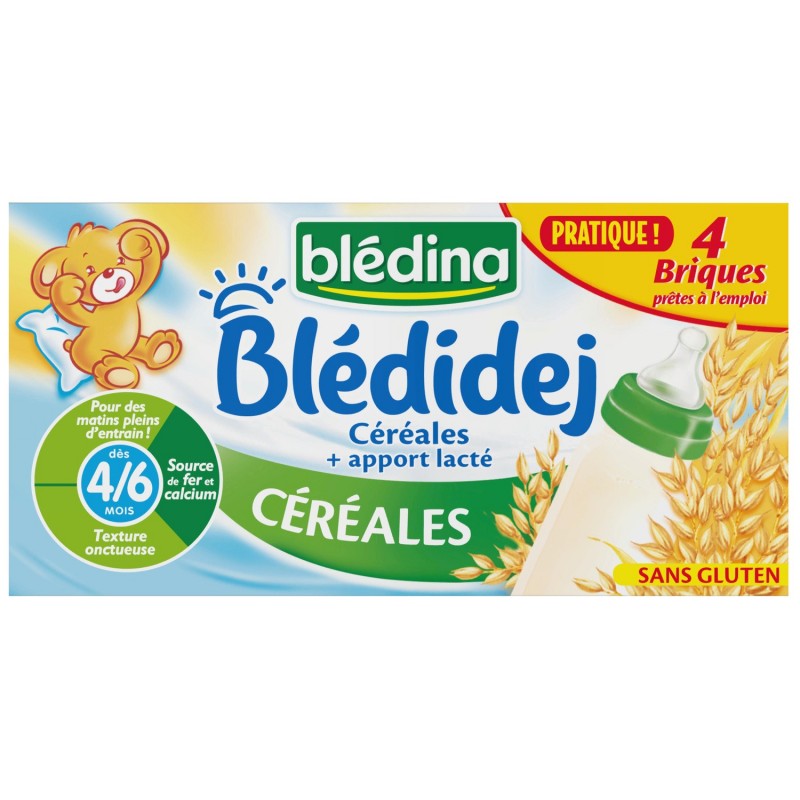 Baby milk and cereals from 6 months BLEDINA