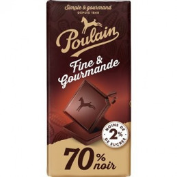 Tablette de chocolat noir -...