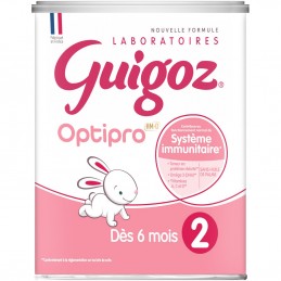 Guigoz Bio 2ème âge - Lait infantile en poudre dès 6 mois (800g) commandez  en ligne avec Flink !