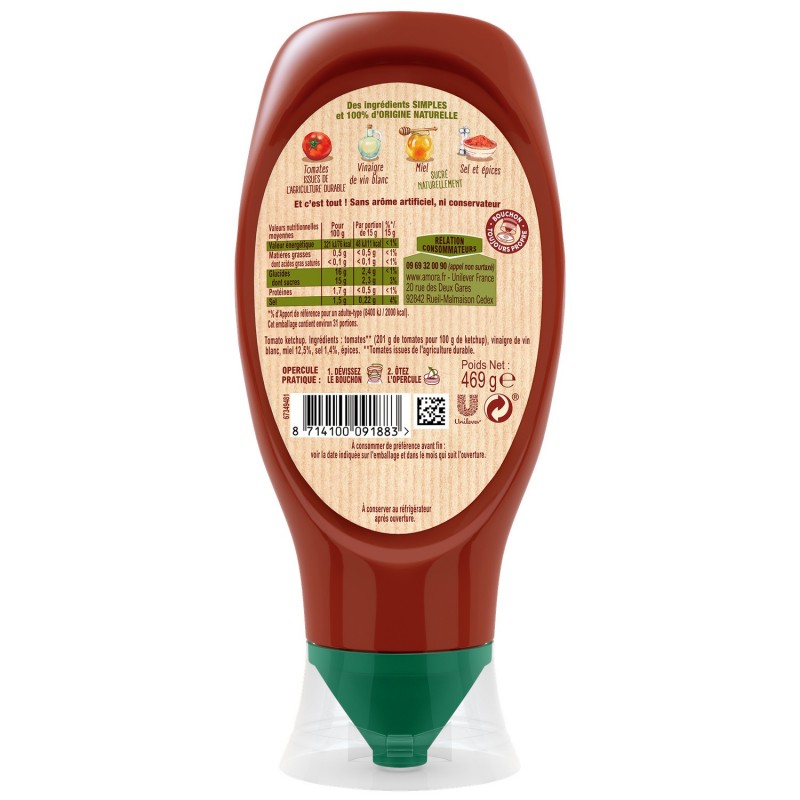 Ketchup nature AMORA