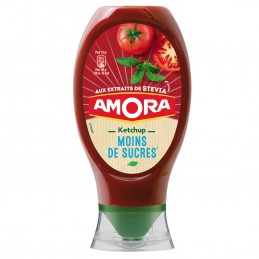 Ketchup réduit en sucres AMORA