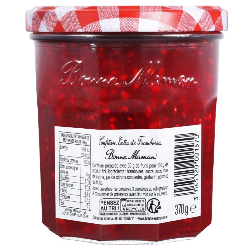 BONNE MAMAN raspberry jam