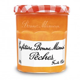 Confiture pêches BONNE MAMAN