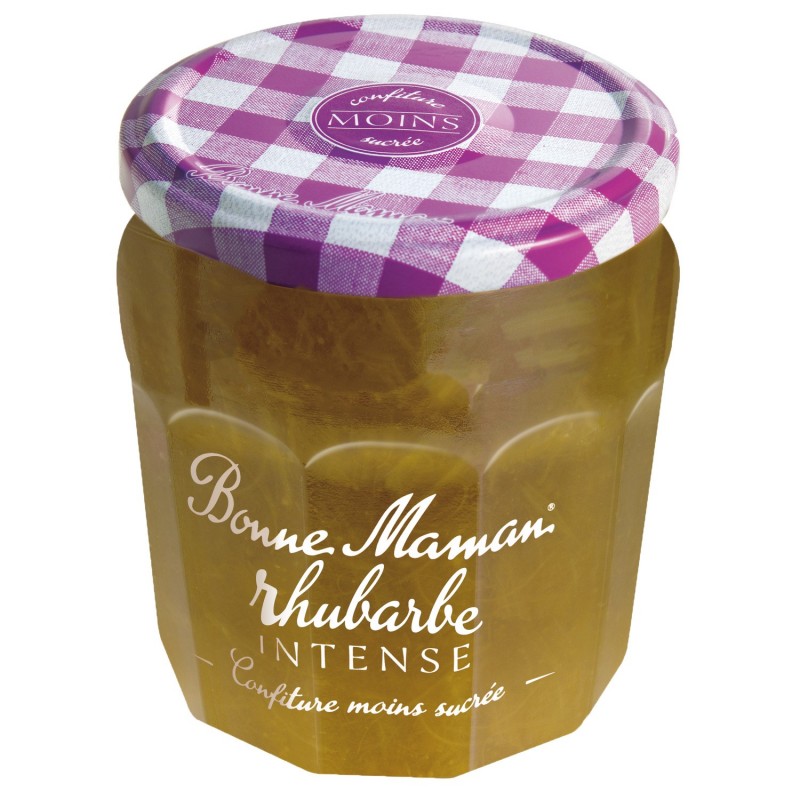 Bonne Maman Rhubarbe Intense 335 g : : Epicerie