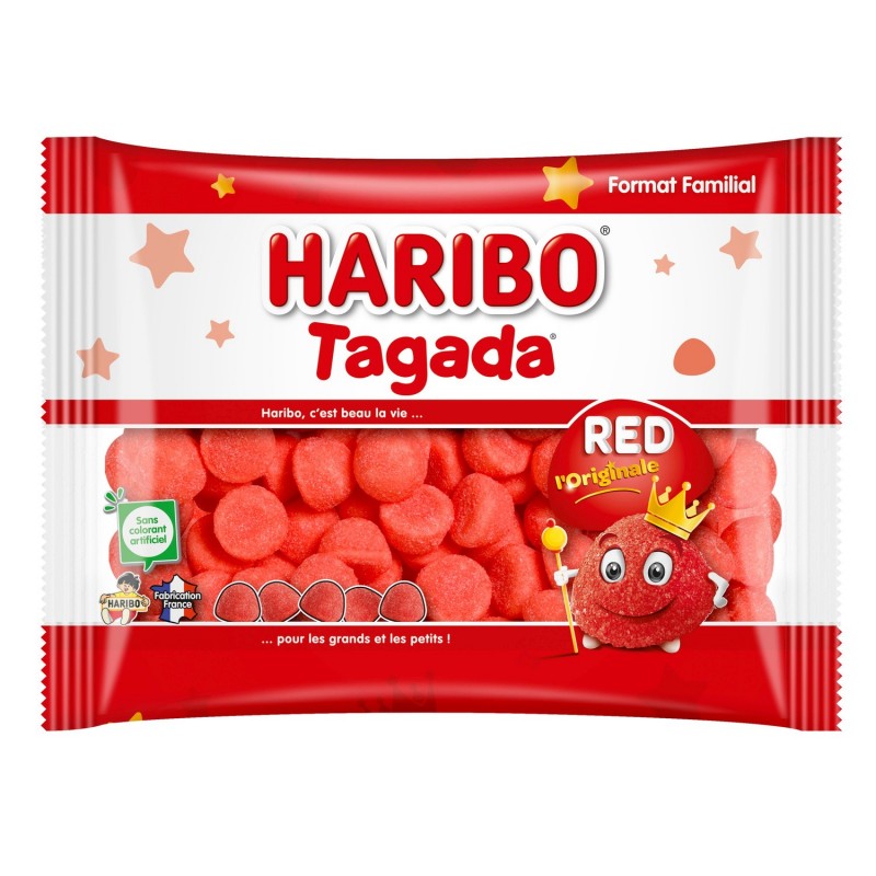 Tagada haribo, haribo tagada, fraise tagada, tagada bonbon