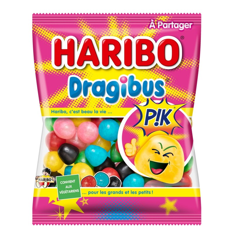 Confiserie dragéifié De la marque Haribo Dragibus