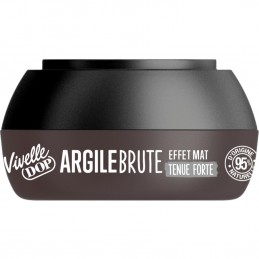 Gel coiffant argile noir...