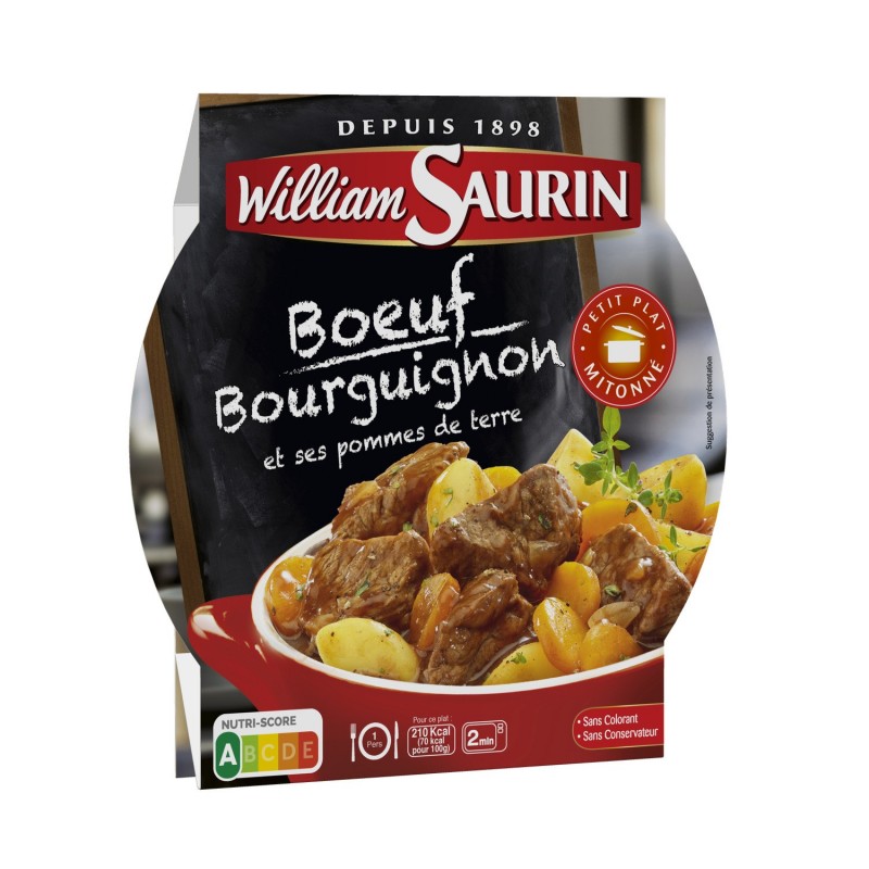 Conserves de boeuf bourguignon - Délizioso