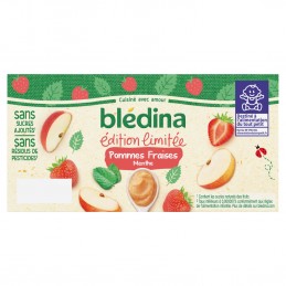 BLEDINA COUPELLES FRUITS Edition Limitée F 4x100g Dès 8 Mois - 400 g