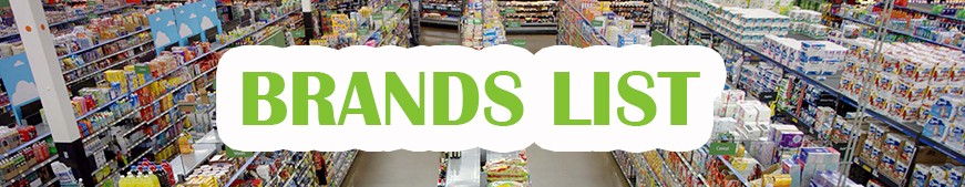 Brand list